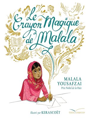 cover image of Le crayon magique de Malala